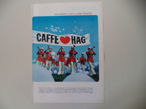 advertising Pubblicità 1968 CAFFE' HAG - Foto 1 di 1