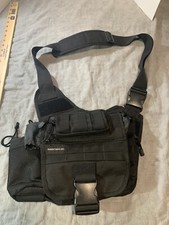 Parenthood Ops Tactical Dad/Mom Diaper Bag Black Adjustable Strap Pockets