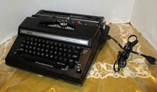 Vintage Brother Cassette Correct-O-Riter II-Typewriter-Model #3912C w/Carry Case thumbnail