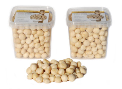 1Kg Macadamia geschält, roh, unbehandelt  2x500g