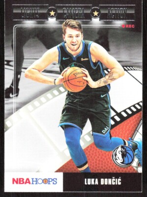 2019-20 1160E Hoops Lights Camera Action Luka Doncic Dallas Mavericks #15
