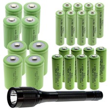 33pc Rechargeable Battery Kit Includes 8 AA 8 AAA 4 C 4 D Sizes 1 Flashlight 1.79 per gallon