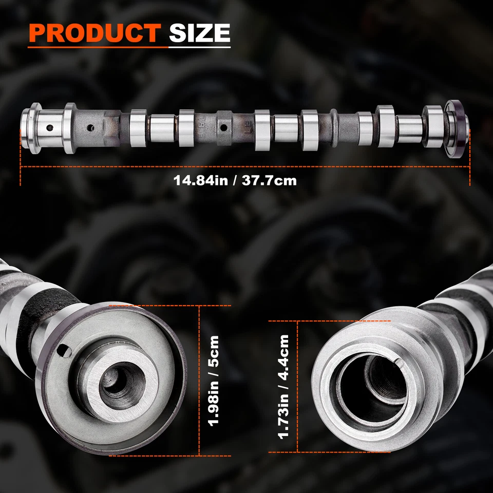 Left Side Exhaust Cam Camshaft 5184377AG For 2011-2020 Jeep Dodge Chrysler 3.6L - Image 2 of 4