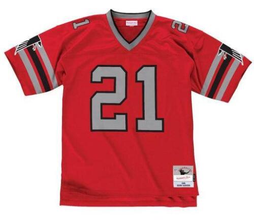 Deion Sanders Atlanta Falcons NFL 1989 Red Throwback Jersey - Picture 1 of 2