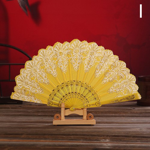 Folding Hand Fan Chinese Style Foldable Hand Held Fans Dance Party Favor Gift 1 - Picture 10 of 30