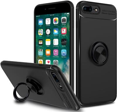 Für Apple iPhone SE (2020), Magnet Ring Panzerung Robust Stoßfest TPU Handy Hülle