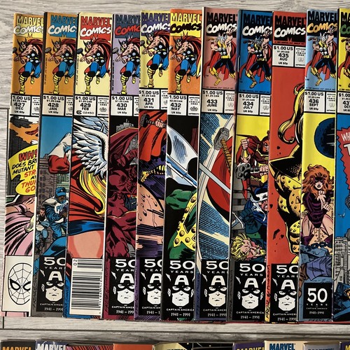 Huge Lot Of 175 The Mighty Thor 1976-96 Marvel Comics + Annuals See Description - Picture 12 of 21