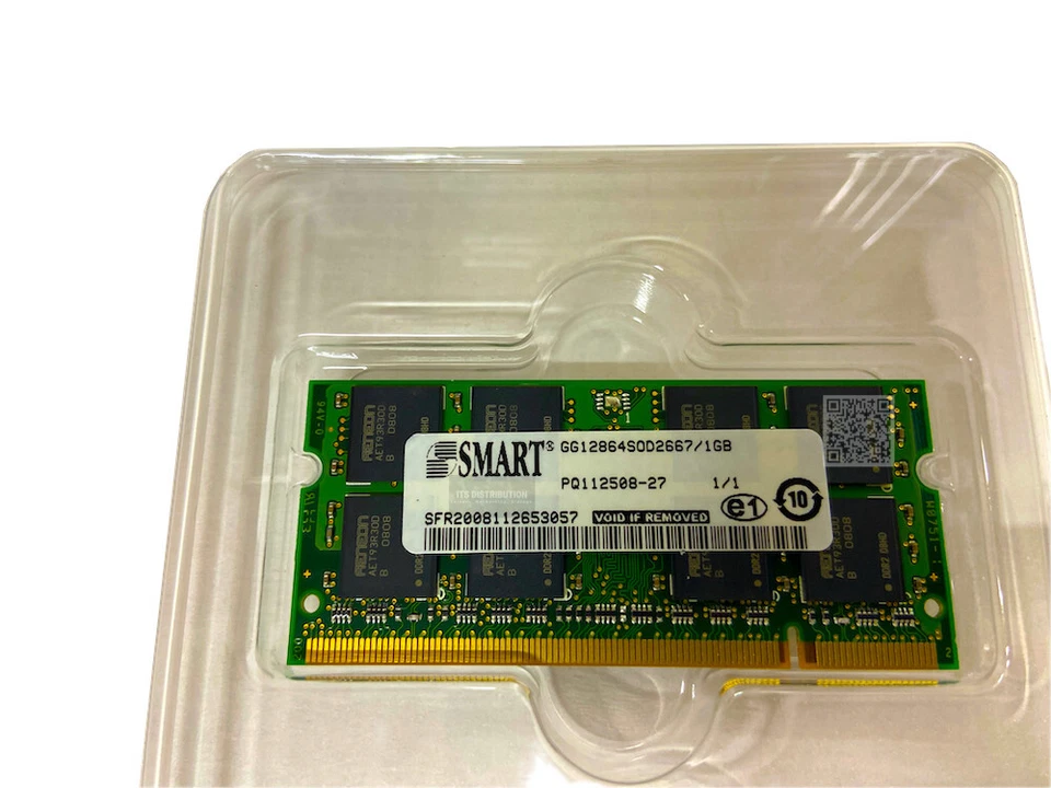 GG12864SOD2667/1GB I New Smart Modular 1GB DDR2 SDRAM Memory DDR2-667/PC2-5300 - Image 2 of 4