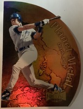 1999 Skybox Metal Universe Planet Metal Derek Jeter #6PM HOF