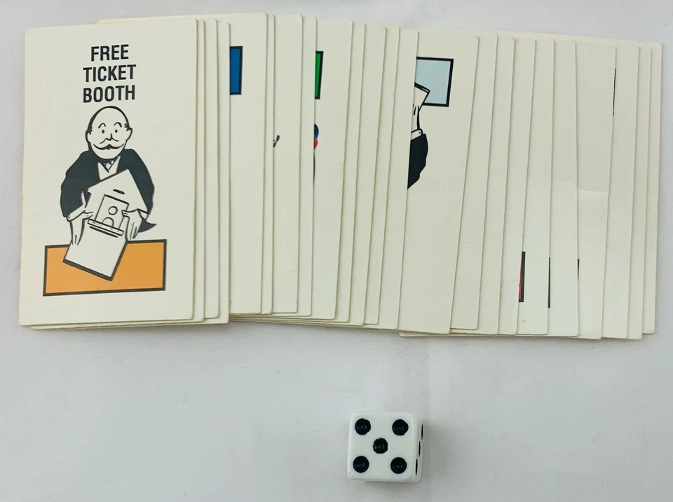 1990 Monopoly Junior Game por Parker Brothers Completo Muito Bom Estado FRETE GRÁTIS - Imagem 4 de 4