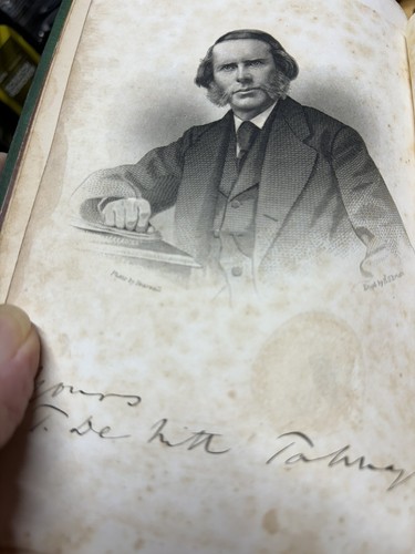 T. De Witt Talmage: Crumbs Swept Up Pub. by Evans, Stoddart & Co. 1871 Antique - Picture 2 of 3