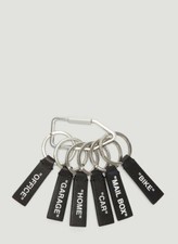 Off White Label Key Ring