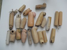 Lot of 21 Vintage German Composition Doll Leg Arm Upper Lower Parts
