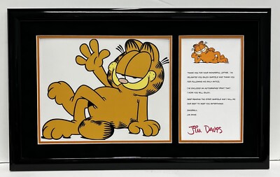Garfield アートフレーム 1978年 Jim Davis Garfield アートフレーム