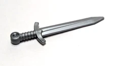 Lego - Minifigure Utensil - Silver Grey, Sword, Castle