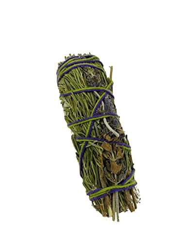 Sage Smudge kit Rosemary Lavender White Sage Rose with White Sage Sustainably - Bild 5 von 7