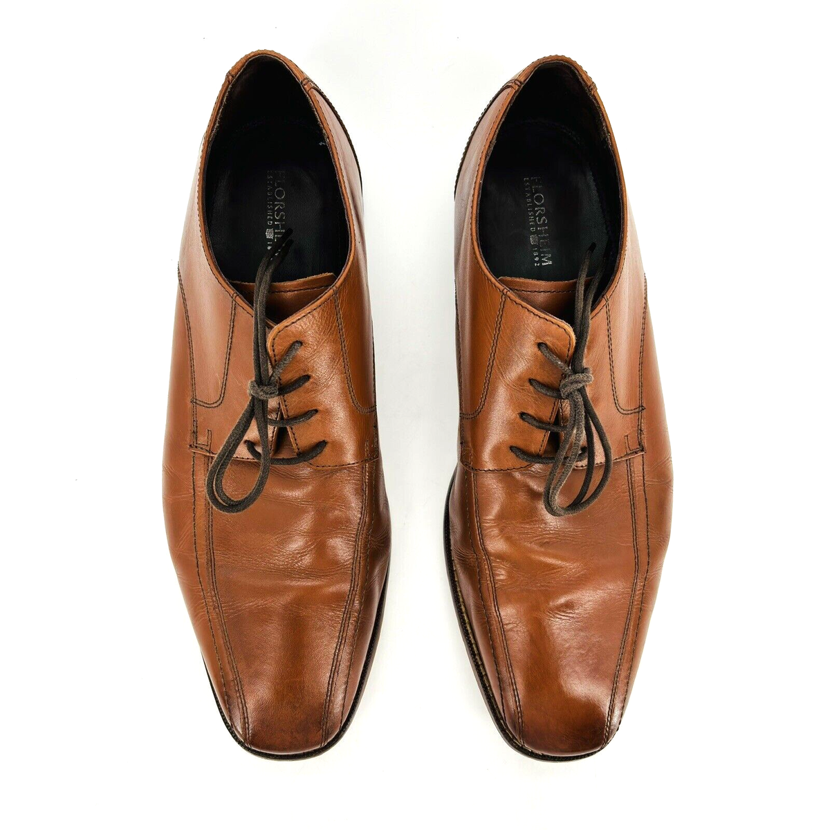 Florsheim Castellano Cap Toe Oxfords / 11M / brown leather / men’s Men main image 3