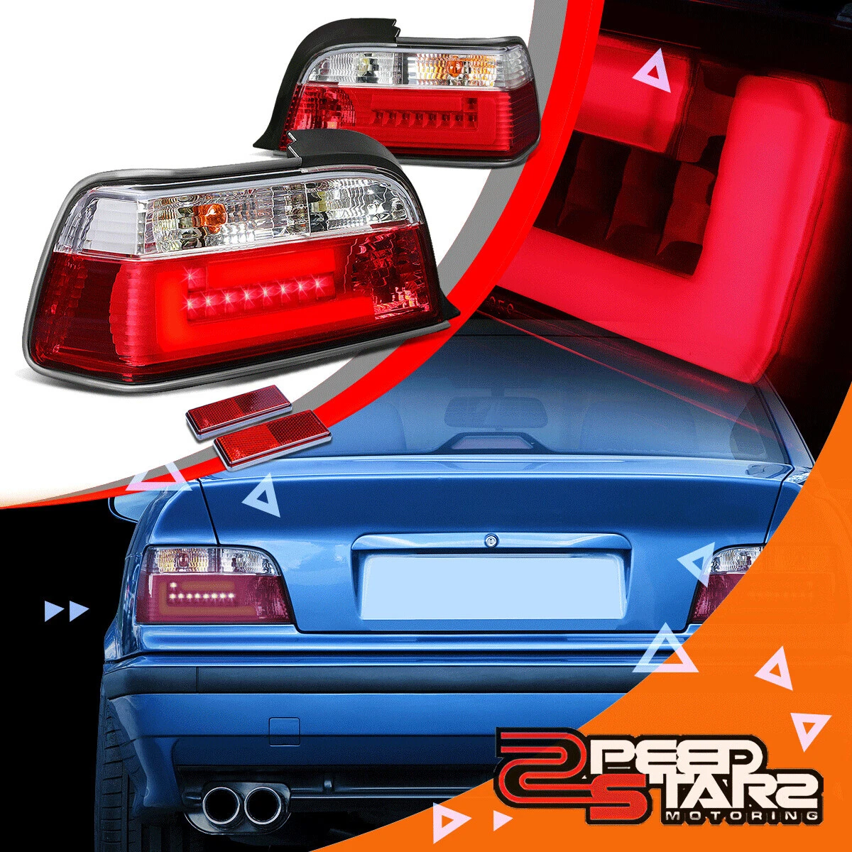 Bmw e36 2024 led tail lights