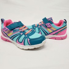 Danskin Now Multicolor Neon Athletic Walking Sneakers Shoes Size 3M