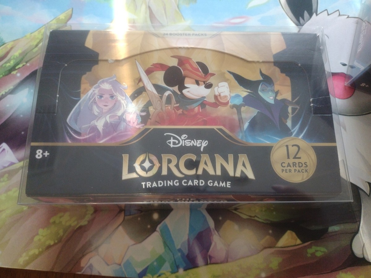 lorcana booster box protector Disney Lorcana: Reign of Jafar With a 99.5% UV rejection rate 10pc DISNEY LORCANA BOOSTER Box