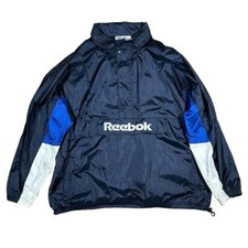 Reebok Vintage Spellout Windbreaker Pullover ...