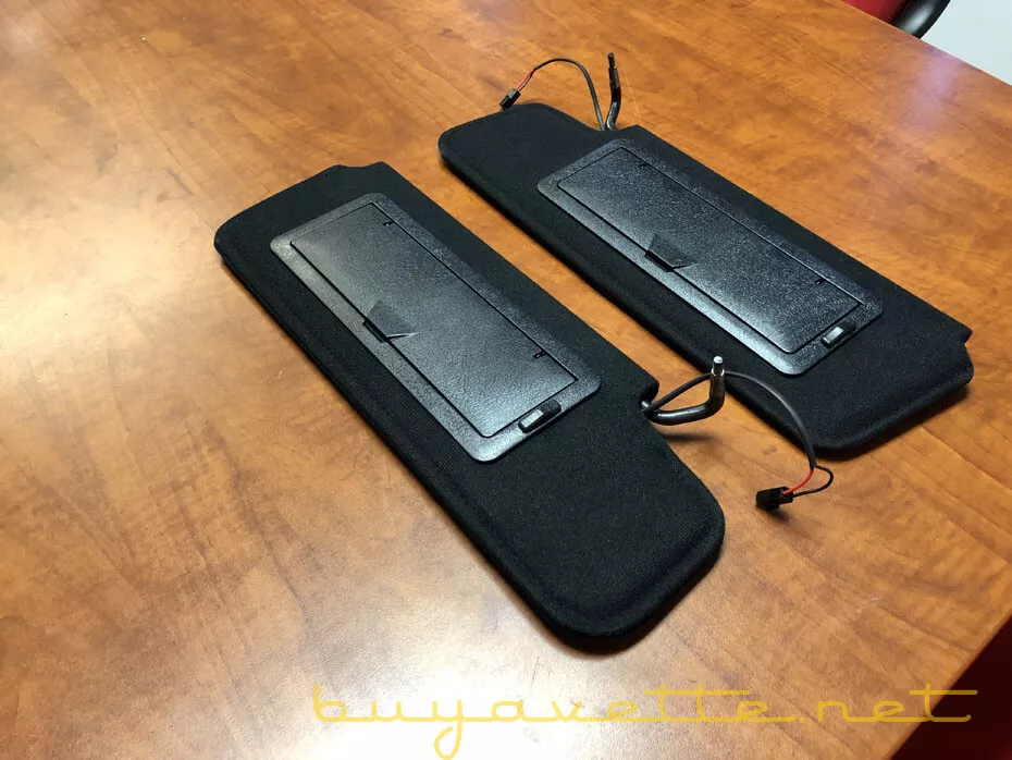 C4 corvette sun visors deals