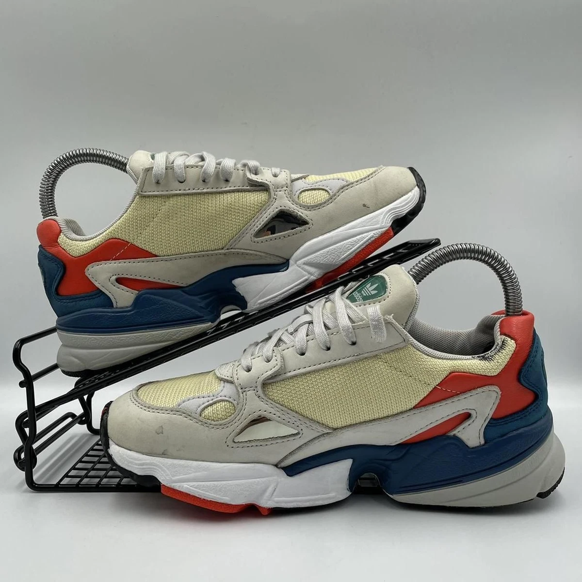 Adidas grey hotsell falcon trainers