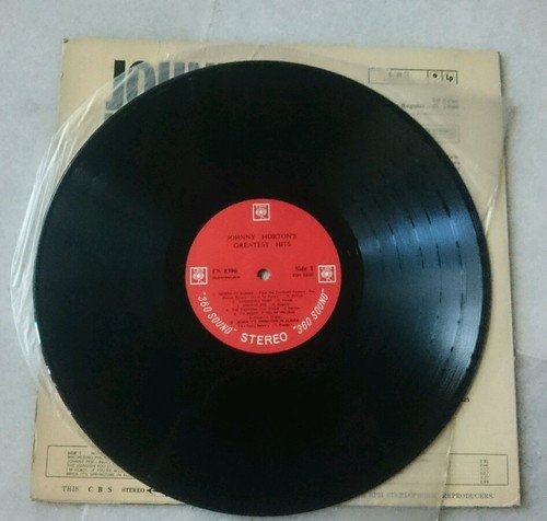 America Country Western Song Johnny Horton's Greatest Hits CS 8396 Vinyl Disc LP - Picture 9 of 10
