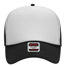 Otto Cap 5-Panel Mid Profile Mesh Back Trucker Hat