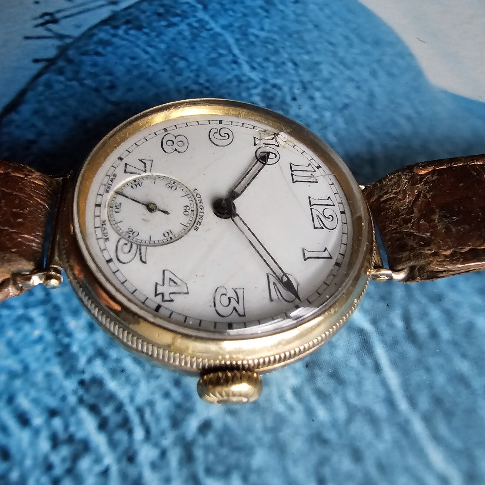 Vintage 9k Longines Baume Co Trench Men s Watch Cal 13 34 For Repair vintage-9k-longines-baume-co-trench-men-s-watch-cal-13-34-for-repair