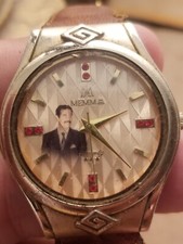 1980'S SADDAM HUSSIEN PRESIDENT WATCH SPECIAL MEMORIAL RARE MEMMA