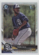 2018 Bowman Chrome Prospects Mega Box Mojo Refractor Pedro Avila #BCP40 1md