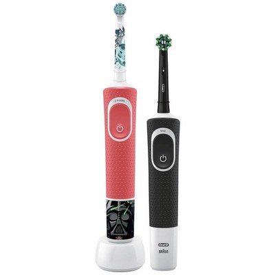 Oral-B D103 Black + D100 Star Wars D103.413.3-D100.410.2K Elektrische