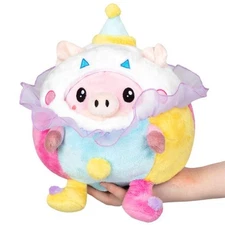 Squishable Undercover Pig in Clown Plush