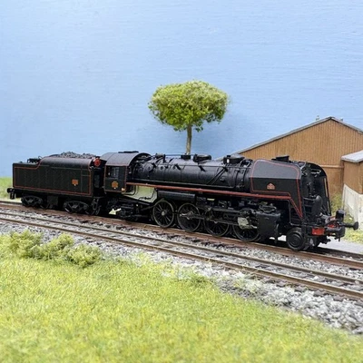 Locomotive à vapeur 141 R 568, Charbon, SNCF, Ep. III - ARNOLD HN2546 - N 1/160 - Photo 1/4