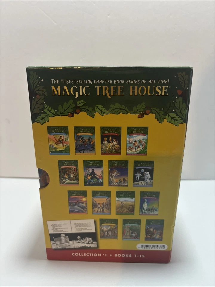 Preowned Magic Tree House Collection 1: 1-15 Book Box Set by Mary Pope Osborne - Image 3 of 4