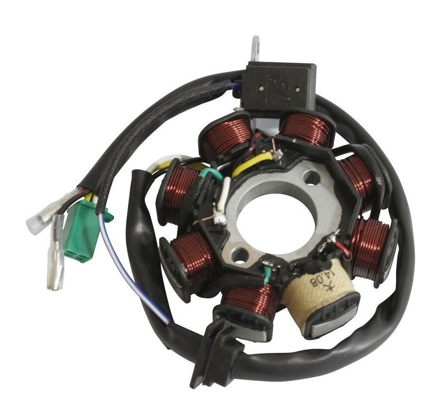 Stator allumage 125 GY6 résout les pannes de démarrage scooter chinois 4T