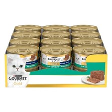 Gourmet Gold Mousse Coniglio 24x85g Cibo Umido Gatti