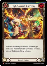 High Current Currency (Blue) - PEN323 - Compendium of Rathe - NM - Rainbow Foil