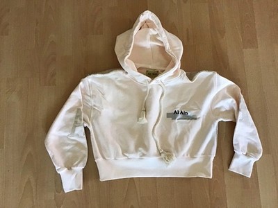 Al Ain Al-Ain Luxus Damen Cropped Hoodie Pulli Pullover Größe S 36 38 TOP  299 