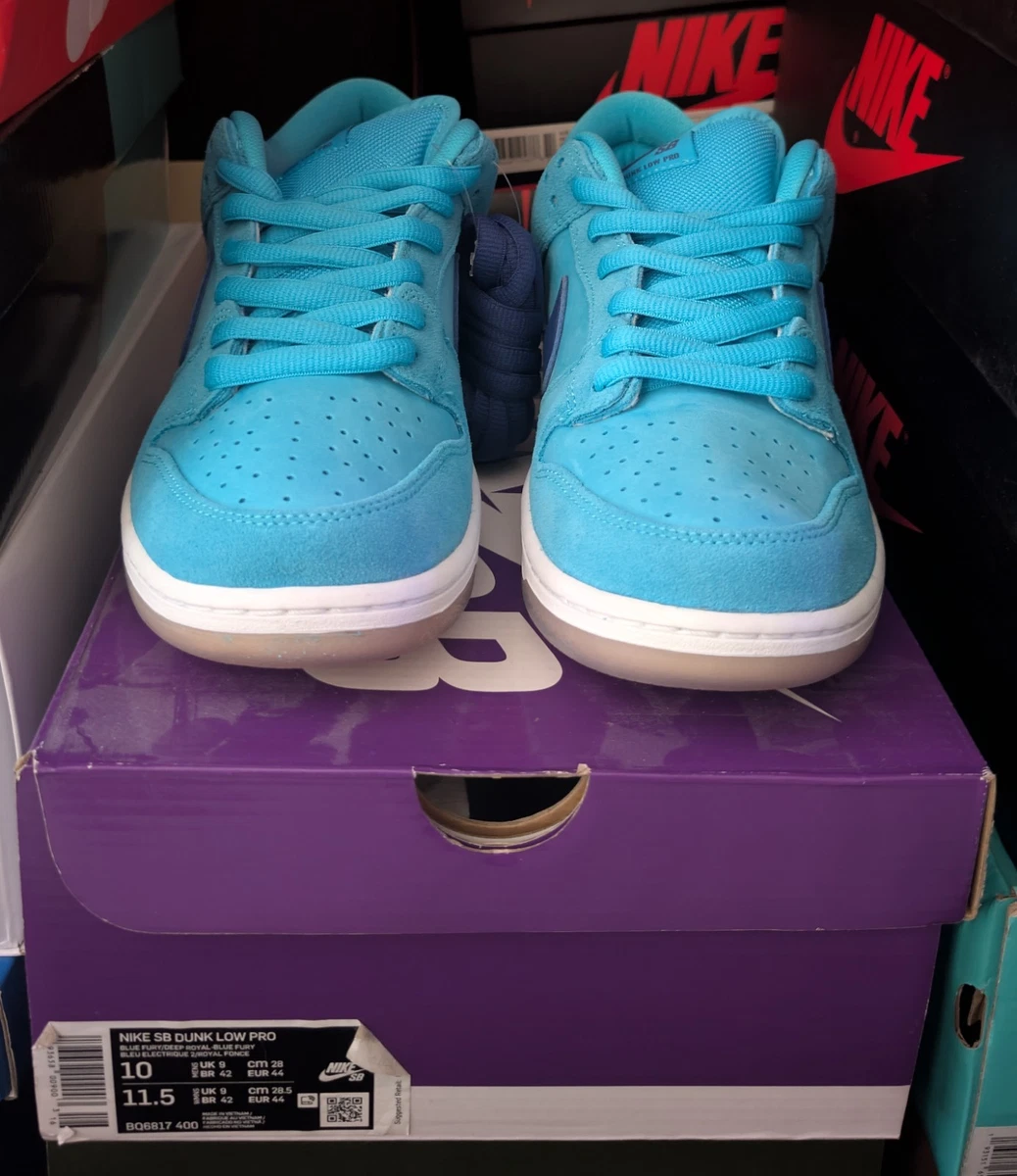 Nike Dunk SB Low Blue Fury for Sale | Authenticity Guaranteed | eBay