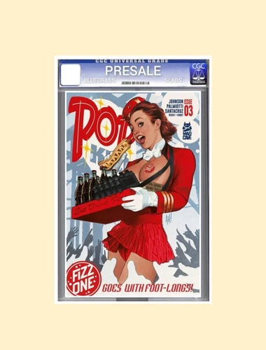 PRESALE Pop Kill #3 CGC 9.8 Graded Adam Hughes Variant Cover 
