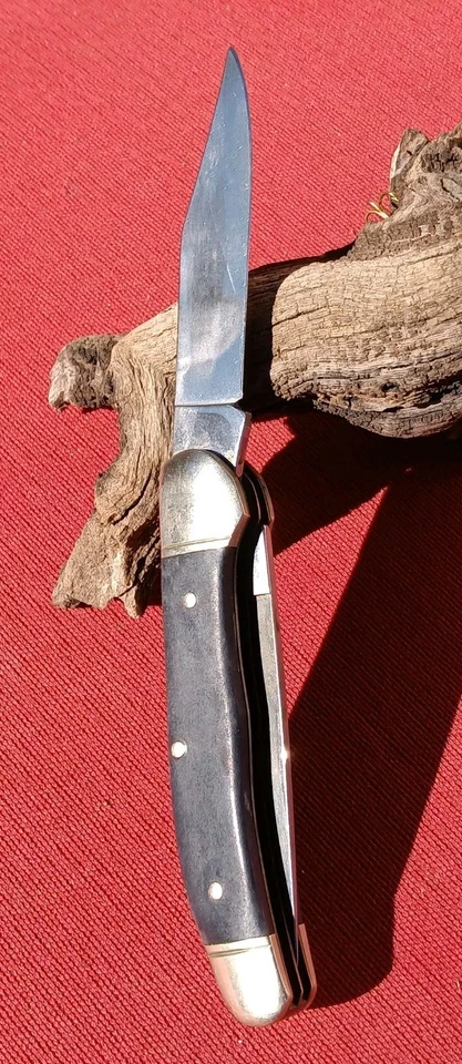 Boker Tree Brand 2 Blade Trapper Pocket Knife Solingen Germany   - Image 4 of 4