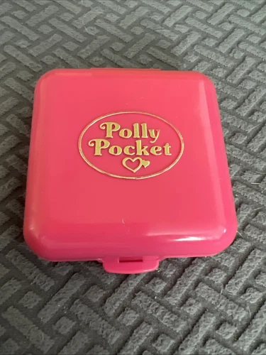 Vintage 1989 Bluebird Polly Pocket Partytime Surprise Compact Bear no Doll