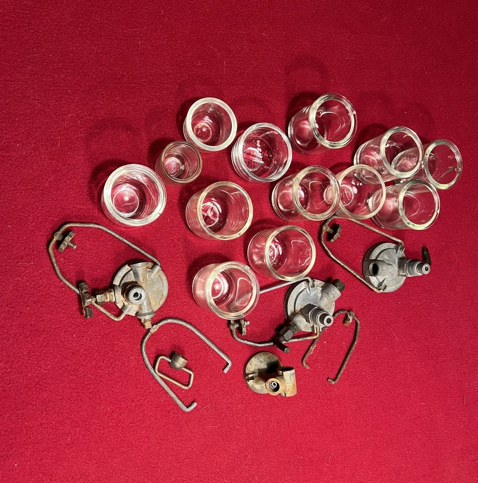 Filtros de combustible de sedimentos de colección tractor granja agrícola Farmall Deere Allis Chalmers Foto 3 de 4