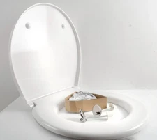 Theford Marine Toilet Seat Tecma Compass White T1001TBFR CW Termoindurente Cover