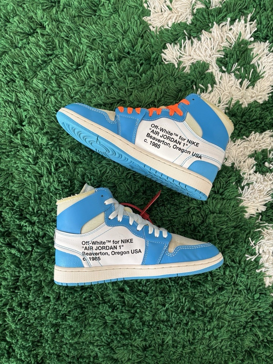 off white jordan 1 unc goat