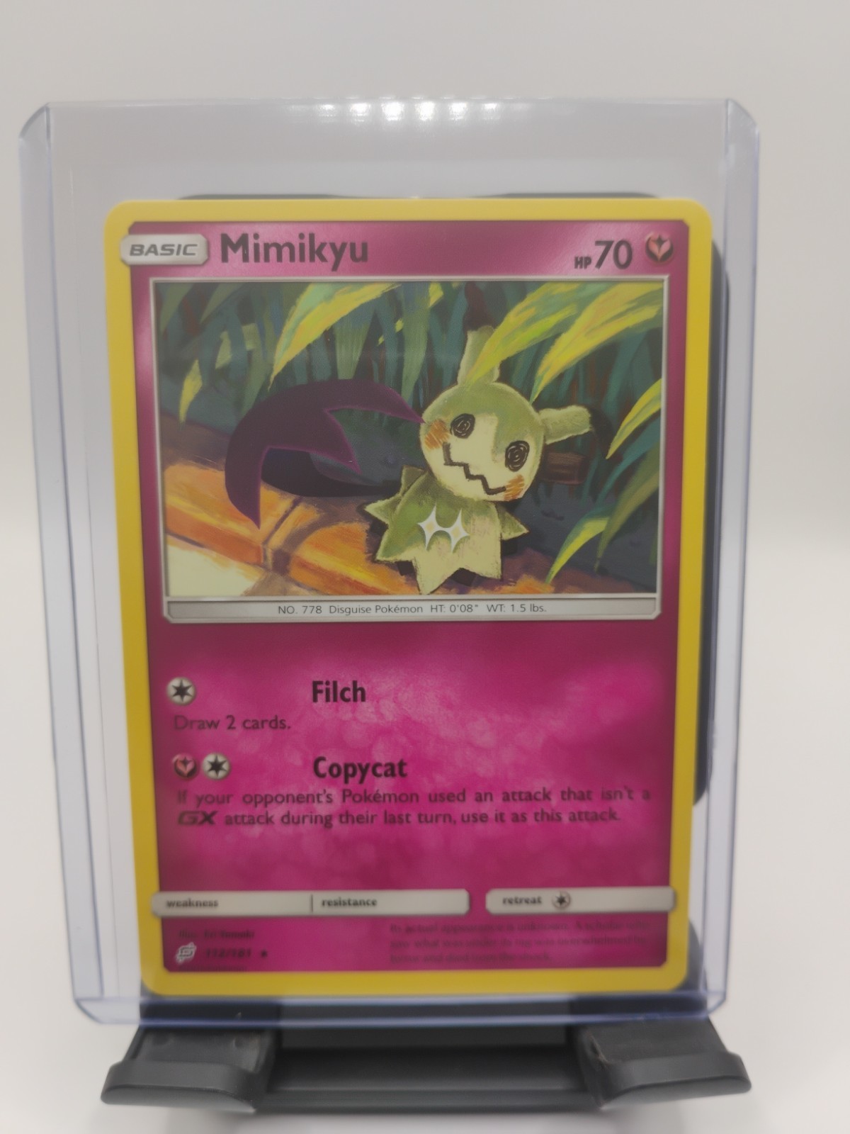 Mimikyu 112/181 Sm-Team Up Regular (Non-holo Rare)