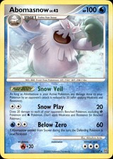 Abomasnow 12/100 Stormfront Rare LP Pokemon TCG