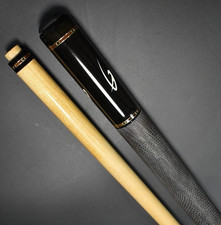 A, ADAM Ebony 6 Swords TSJ Billiard Cue Used Pool